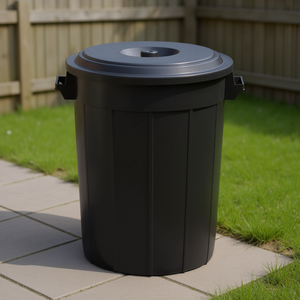 Contenedor Stefanplast con Tapa Negra de 70 Litros, Modelo 25080+25980 - Product Image 3