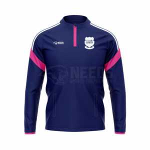 เสื้อกีฬา GAA/กีฬาเกลิคแบบสั่งทำปี 2024 แบบซิปครึ่งตัว ผลิตจากโพลีเอสเตอร์ขัดเงา 100% หนัก 260 กรัม สำหรับผู้ใหญ่ทุกเพศ - Product Image 5