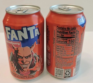 2025 TELÉFONO NEGRO 2 EDICIÓN LIMITADA FANTA THE GRABBER 12oz LATA SELLADA - Product Image 3