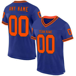 Maillot de football américain personnalisable pour adulte Tornado Trading, manches courtes, 100 % polyester, protection UV, évacuation de l'humidité, respirant - Product Image 5