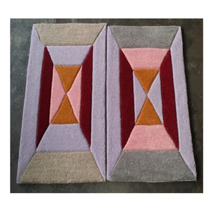 High Wool Jacquard Flat Weave Machine-Made Handmade Embroidery Entry Rug Customized Wholesale Colorful Area Rugs Sets Unique - Product Image 3