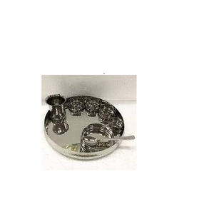 ชุดรับประทานอาหารและอาหารเย็น8ชิ้น,ชุดอาหารเย็นสายสีทองโลหะพร้อมขาย - Product Image 1