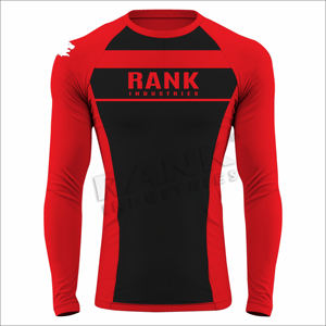 Rashguard pour hommes, haute élasticité, rashguard pour hommes, couleur personnalisée, haut de surf, vente en gros de rashguard pour hommes - Product Image 1