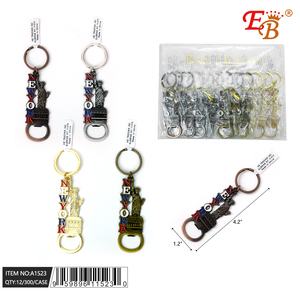4.2 portachiavi New York \ "X1.5 \" 300 pz 25DZ/CS set regalo culturale e turistico - Product Image 1