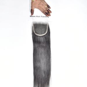 Proveedor indio confiable de cabello humano crudo sin procesar HD Cierre Color natural recto Negro virgen alineado con cutícula para venta al por mayor - Product Image 5