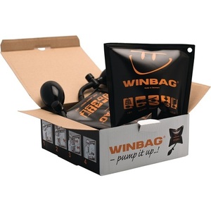 Coussins de montage en plastique noir Winbag 135 kg, lot de 4 par boîte, coussins et positionneurs fonctionnels - Product Image 1