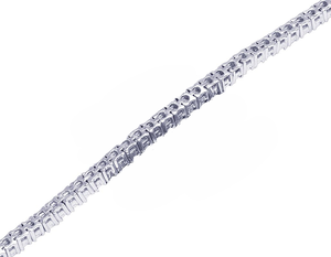 Bracelet Tennis en Moissanite et Diamant en Argent 925 Plaqué Or pour Homme Bracelet de Luxe Glacé Fait à la Main - Product Image 4