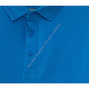 Camisetas formales para hombre altamente recomendadas Logotipo personalizado de alta calidad para Polos Tejido de punto transpirable Tallas grandes - Product Image 3