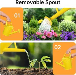 <b>Old</b> World Charm The Metal Watering Can For Plants Gardener Essential A Metal Can For Every Bloom - Product Image 4