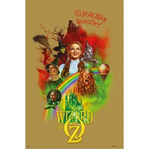Affiche murale du magicien d'Oz, citation de Dorothy sur la résignation - Product Image 1