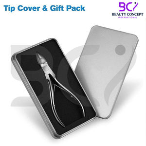 Cortauñas de acero inoxidable hechos a mano con cuchilla curva y apertura de mandíbula ancha, herramienta profesional y duradera para podología. - Product Image 6