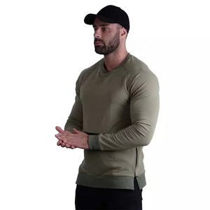 Sweat à capuche à col rond pour homme, sweat-shirt à manches longues en coton pour l'automne et l'hiver - Product Image 2