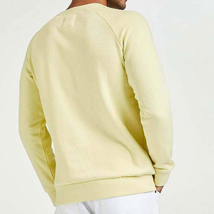 Sudaderas personalizadas con logo impreso al por mayor para hombre, cuello redondo, estilo oversize, básicas, a bajo precio. - Product Image 2