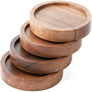 Posavasos decorativo de alta calidad para el hogar, posavasos de cerámica en forma de Monstera, accesorios de color verde, plateado y dorado, estilo europeo - Product Image 1