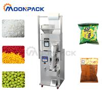 Machine d'Emballage Verticale Moonpack MP-VFFS-G-100g pour Granulés, Multi-fonctions, Pesage et Remplissage de Sacs Plastiques pour Noix de Cajou