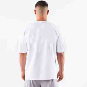 T-shirt surdimensionné 100% coton pour homme, manches courtes, imprimé graphique personnalisé, design vintage, coupe ample, style formel, tricot uni - Product Image 5