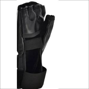 Guantes de boxeo de medio Dedo de cuero pakistaní genuino para hombres y mujeres, guante envolvente de mano de entrenamiento ganador para boxeo de artes marciales - Product Image 3