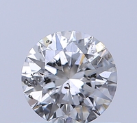 100% diamantes solitarios naturales sueltos excelente corte tamaño personalizado 5,06mm I1 pureza G Grado de Color fabricación de joyas hechas a mano diamantes