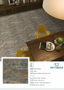 Collection tendance par Skytouch Céramique 600x600mm 600x1200mm Carreaux de porcelaine émaillée polie pour décoration intérieure de chambre - Product Image 5