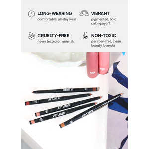 Matita per Labbra Vegana AOA A3shop Personalizzabile Retrattile con Ingredienti Minerali a Lunga Durata per il Trucco - Product Image 5