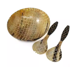 ชามเขาควายดีไซน์คลาสสิกชามเขาควายธรรมชาติทนทาน - Product Image 2