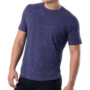T-shirts en tricot pour hommes d'été à manches courtes, broderie de haute qualité, logo imprimé, col rond, 100% coton, décontracté, surdimensionné - Product Image 4