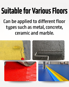 Sơn phủ sàn chống trơn dày, có kết cấu, chịu được giao thông, <span class=keywords><strong>Epoxy</strong></span> chống trơn, dùng cho bê tông, nhà để xe, kho, bãi đậu xe, 19kg - Product Image 2