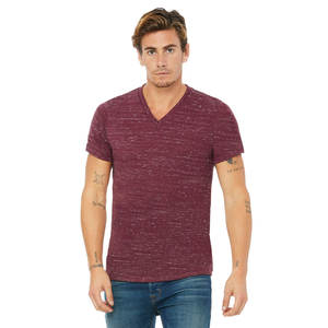 Camiseta Casual con Cuello en V, 100% Algodón, con Logotipo Personalizado - Product Image 1