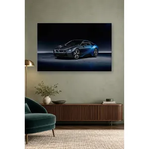 Impression sur toile Fida Navy Blue Studio Lighting BMW i8 - Product Image 2