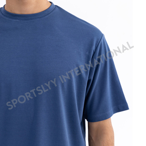 Camiseta Ringer cómoda de alta calidad para hombre, camiseta de ajuste Regular hecha de material transpirable para hombre - Product Image 4