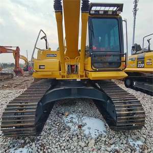 ปี 2024 รุ่นญี่ปุ่นเดิมเครื่องจักรขนย้ายดินตีนตะขาบใช้ komatsu pc200-8 รถขุด 20 ตันสําหรับขาย - Product Image 3