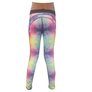 High-Waist Breathable Spandex Knitted Sport <b>Tights</b> for Women & Youth Custom Logo Gym Shorts for Summer & Winter Exercise - Product Image 4