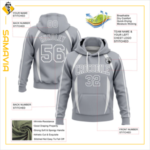 SAMAVIA Diseño personalizado Sublimado Sudadera con capucha Ligero y cómodo Jersey deportivo para hombres y mujeres - Product Image 2