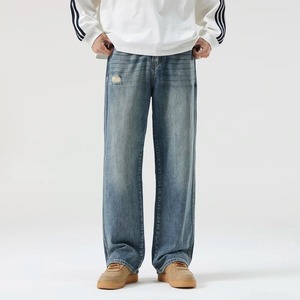 Customized Destroyed Denim Jeans Ripped Skinny Jeans <b>Men</b> Monkey <b>Pants</b> Quantity Cotton Tapered <b>Men's</b> Jeans for <b>Men</b> - Product Image 2