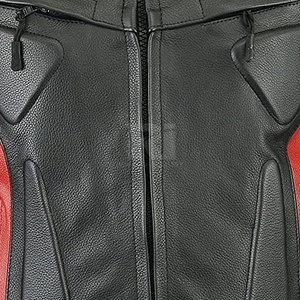 Último diseño de la venta caliente de cuero chaquetas de moto de alta calidad precio razonable chaqueta de moto de cuero genuino - Product Image 6