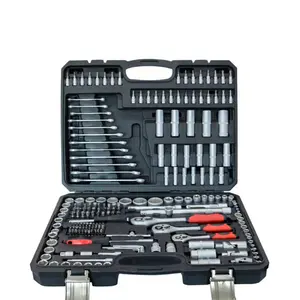 <span class=keywords><strong>1</strong></span>/4 "3/8" <span class=keywords><strong>1</strong></span>/<span class=keywords><strong>2</strong></span> "216pcs Đức Ratchet kết hợp ổ cắm công cụ Kit cờ lê Bộ dụng cụ cầm tay Bộ ổ cắm Bộ - Product Image 1