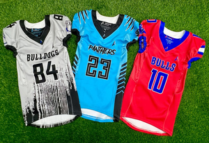 Equipo personalizado al por mayor Vintage Club poliéster juvenil Kit de malla sublimada adulto Tackle Twill fútbol americano Jersey uniforme conjunto - Product Image 4