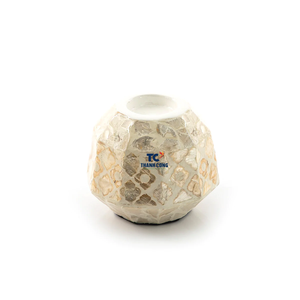 Mère de perle bougeoir MOP Capiz coquille mère de perle incrustation arabe Vietnam usine prix de gros 2023 Ramanda - Product Image 4