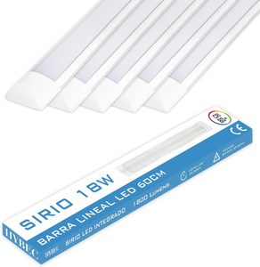 Clar Sirio nhôm LED <span class=keywords><strong>Batten</strong></span> ánh sáng 10W/18W/36W/60W Ống tuyến tính 30cm/60cm/120cm tiết kiệm năng lượng cho chiếu sáng trong nhà dân cư - Product Image 1