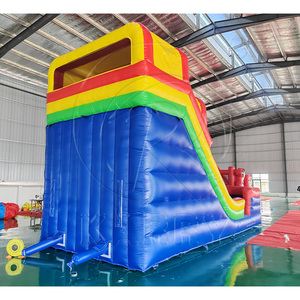 Commercial <b>Inflatable</b> Bounce <b>House</b> PVC Jumping Castle Dual Slide Kids Outdoor Play Structures Large Bouncer Easy Setup - Product Image 5