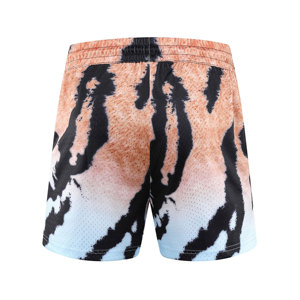 Custom Men's <b>5</b> Inch Inseam Double Layer <b>Basketball</b> Mesh Shorts 100% Polyester Solid Sublimation Plain Eco-Friendly Printed Blank - Product Image 6