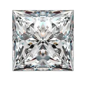 IGI certificada HPHT princesa corte 1 ct E cor VS pureza diamante fabricante