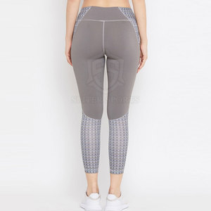 2025 nouveauté femmes haute qualité séchage rapide respirant Leggings élastique taille moyenne fermeture solide motif pantalon Style - Product Image 2