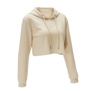 Conjunto de Sudadera Corta con Capucha y Pantalones Cortos de Felpa para Mujer, Color Verde Oliva, Manga Larga, Color Sólido, Estilo Casual - Product Image 6