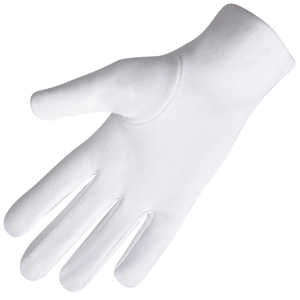 Gants blancs en coton 100% épais, brodés, maçonniques, de différentes tailles, personnalisés par OEM, élégants - Product Image 3