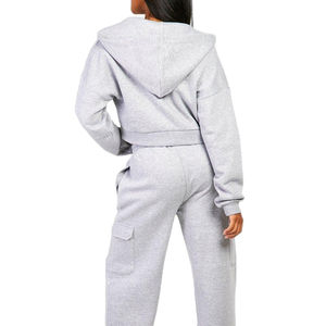 Ventes en gros de sweats à capuche pour femmes avec logo personnalisé de haute qualité, vente en gros de sweats à capuche pour femmes en coton 2025 - Product Image 3