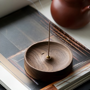 Elegant Arabic Incense Burner Set <b>Resin</b> Wooden Bakhoor for Ramadan & Eid Perfect Gift for Incense Lovers - Product Image 1