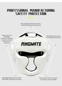Casque de boxe, protection de la tête, équipement de protection, casque rembourré, réduction des chocs, protection contre les collisions - Product Image 4