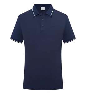 Jersey de algodón de primera calidad para hombre para polos, nueva tendencia de moda, tejido de punto personalizado de talla grande, talla personalizable y ajuste - Product Image 3