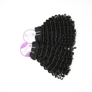 Việt tuyệt vời chất lượng tuyệt vời không bị rối hoặc rụng Remy tóc 6 inch đến 34 inch tự nhiên màu đen tóc xoăn - Product Image 1